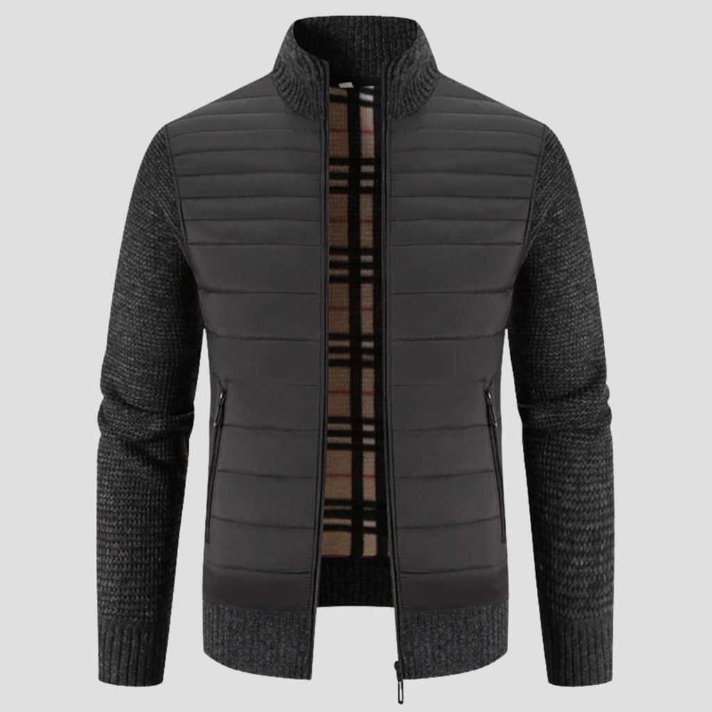 VELMAR | Herren Hybridjacke – Premium Daunenkomfort trifft moderne Eleganz