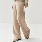 Velmar | Damen Set aus Merinowolle – Zip Jacke & Weite Hose