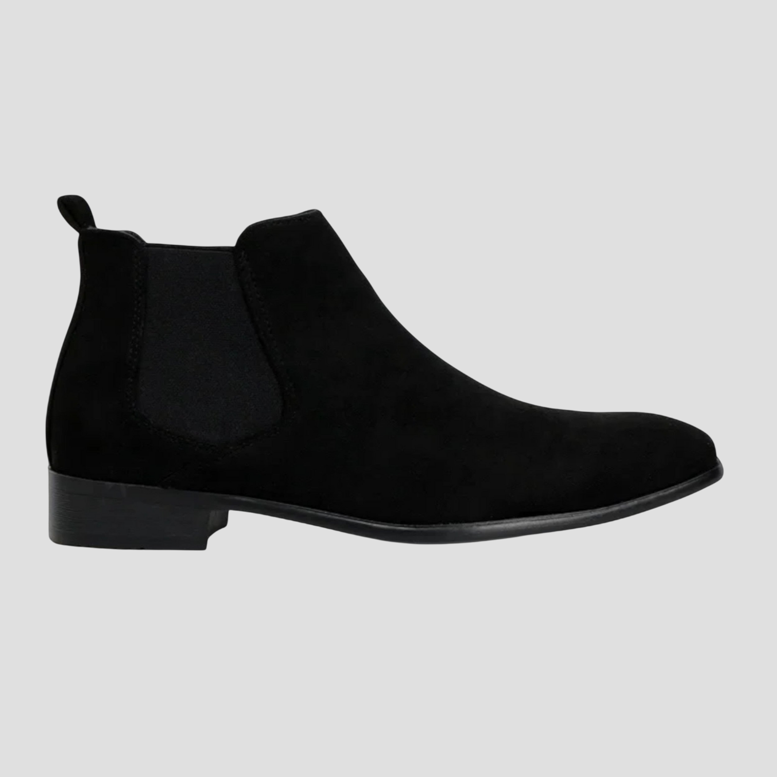VELMAR | Herren Wildleder Chelsea Boots – Quadratische Eleganz im klassischen Stil