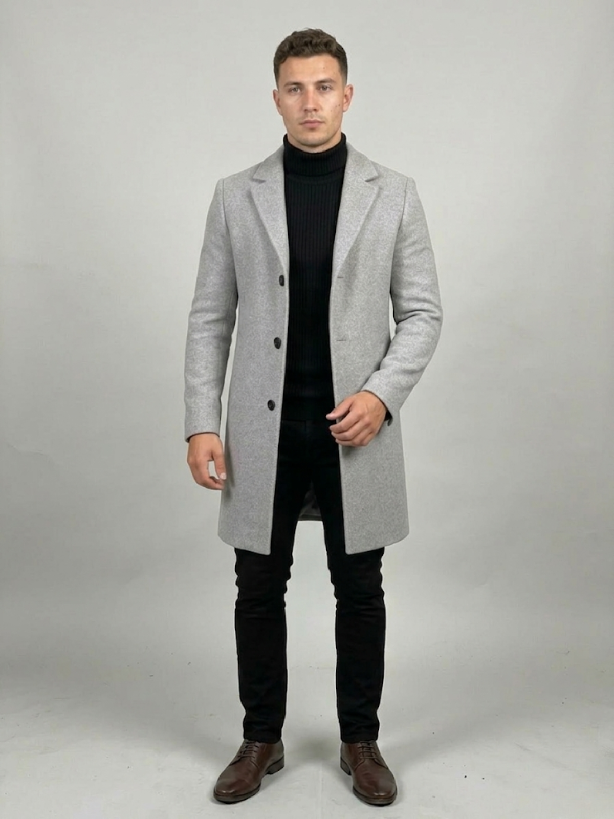 VELMAR | Herren Trenchcoat Leicht Strapazierfähig Elegant Business Regular Fit