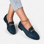 VELMAR | Damen Wildleder Loafer – Mühelose Eleganz mit modernem Akzent