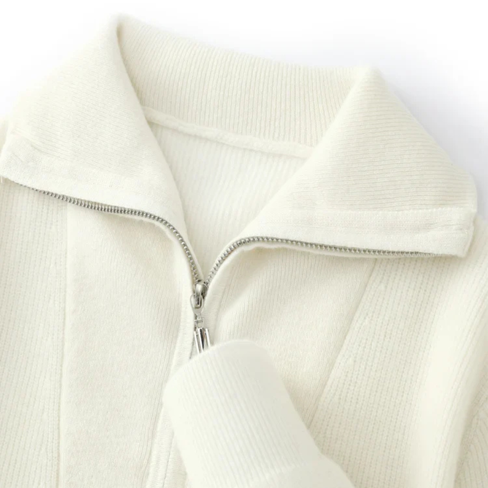 VELMAR | Herren Half Zip Pullover aus Merino Wolle