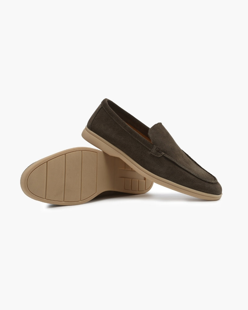 VELMAR | Herren Wildleder Loafer Klassische Passform Eleganter Alltag