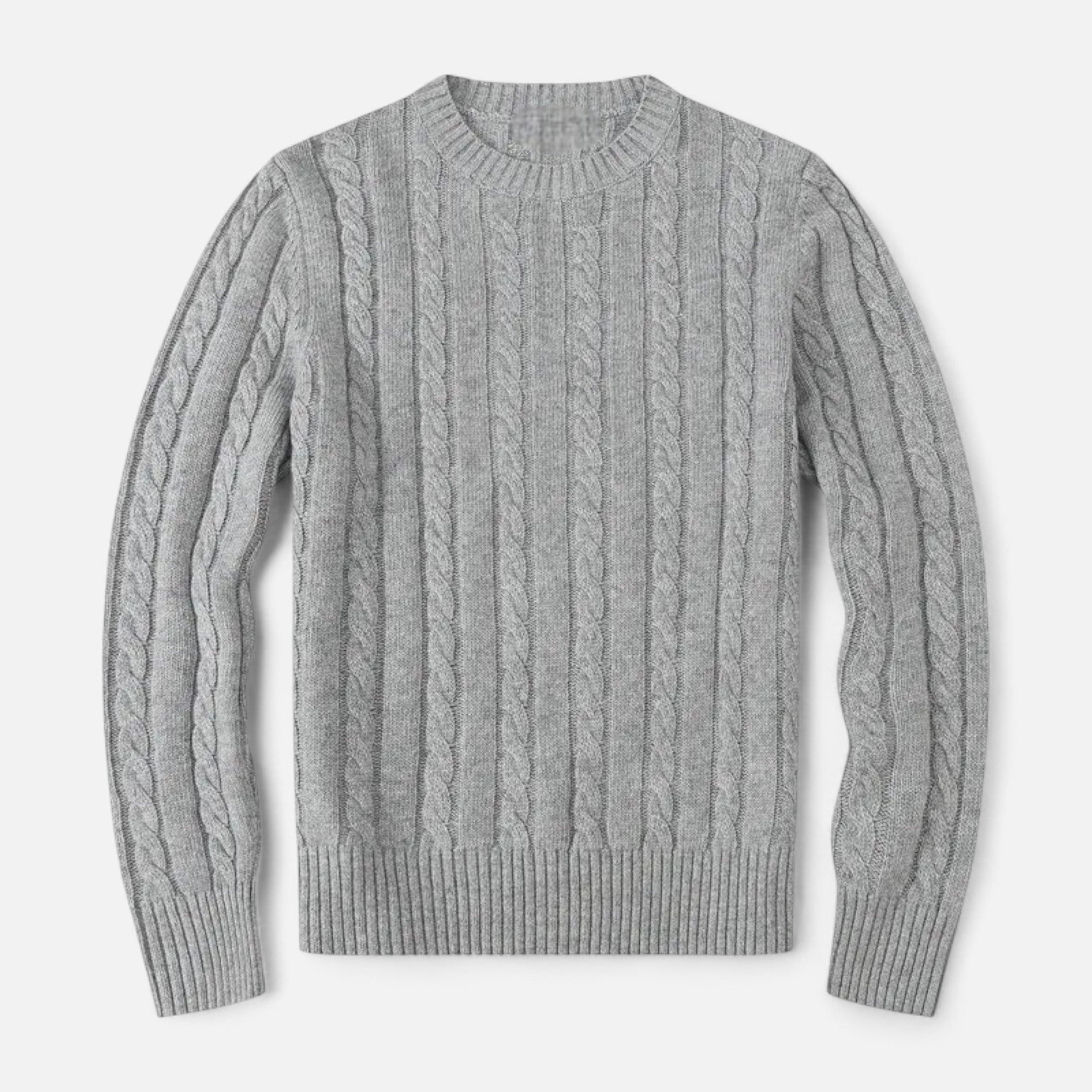 VELMAR | Herren Baumwoll-Strickpullover – Zeitloser Rundhalsausschnitt mit moderner Eleganz
