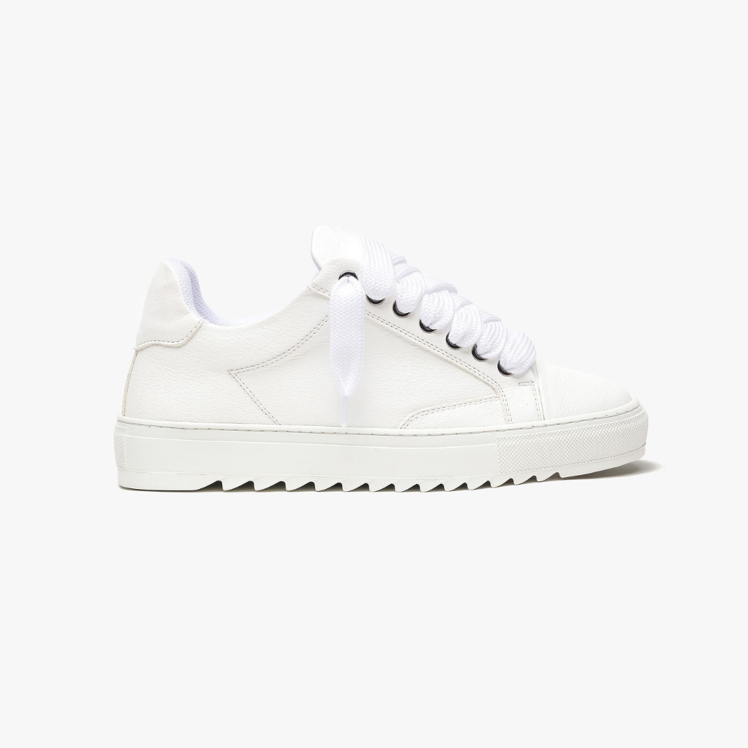 VELMAR | Herren Damen Luxus Sneaker Leder Minimalistisch Alltag