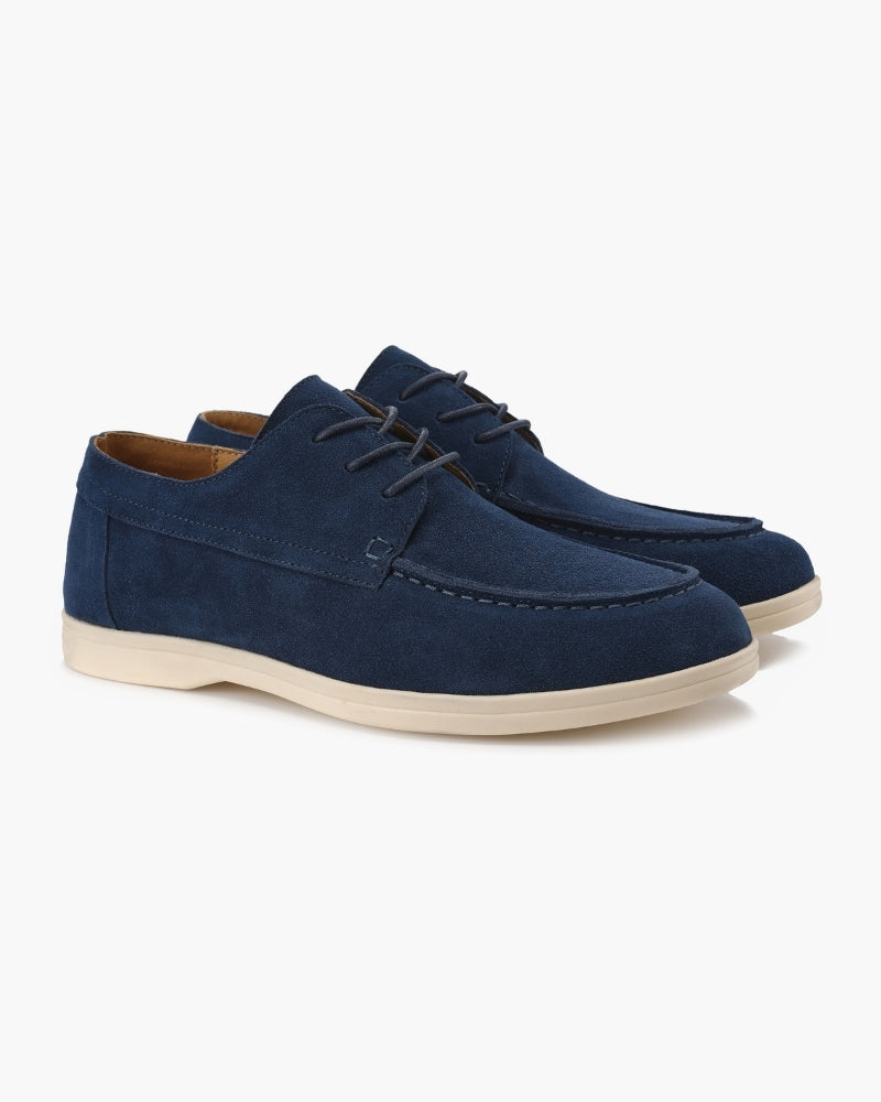 VELMAR | Herren Wildleder Schnürschuhe Klassische Passform Smart Casual