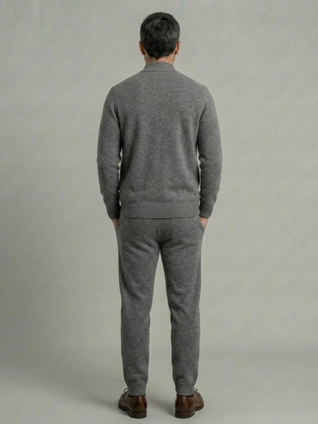 VELMAR | Herren Lounge Set – Zweiteilig aus  Merinowolle für Komfort und Stil