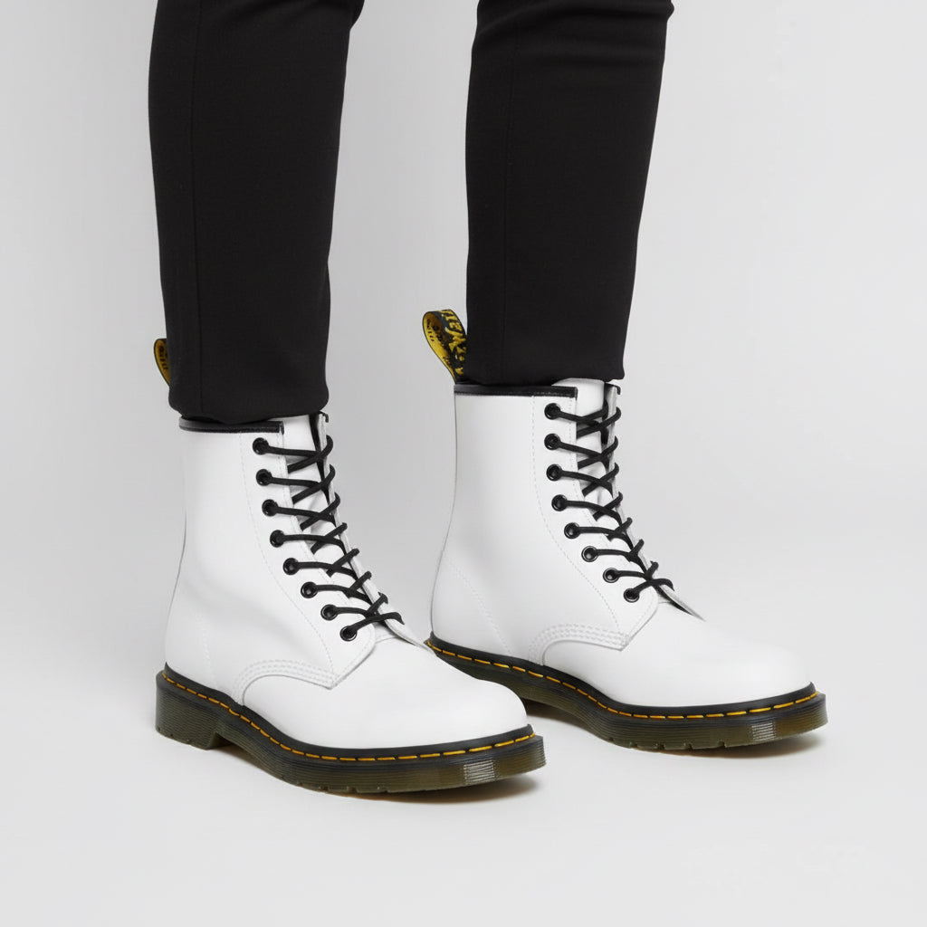VELMAR | Damen Leder Combat Boots – Zeitlose Stärke mit moderner Eleganz