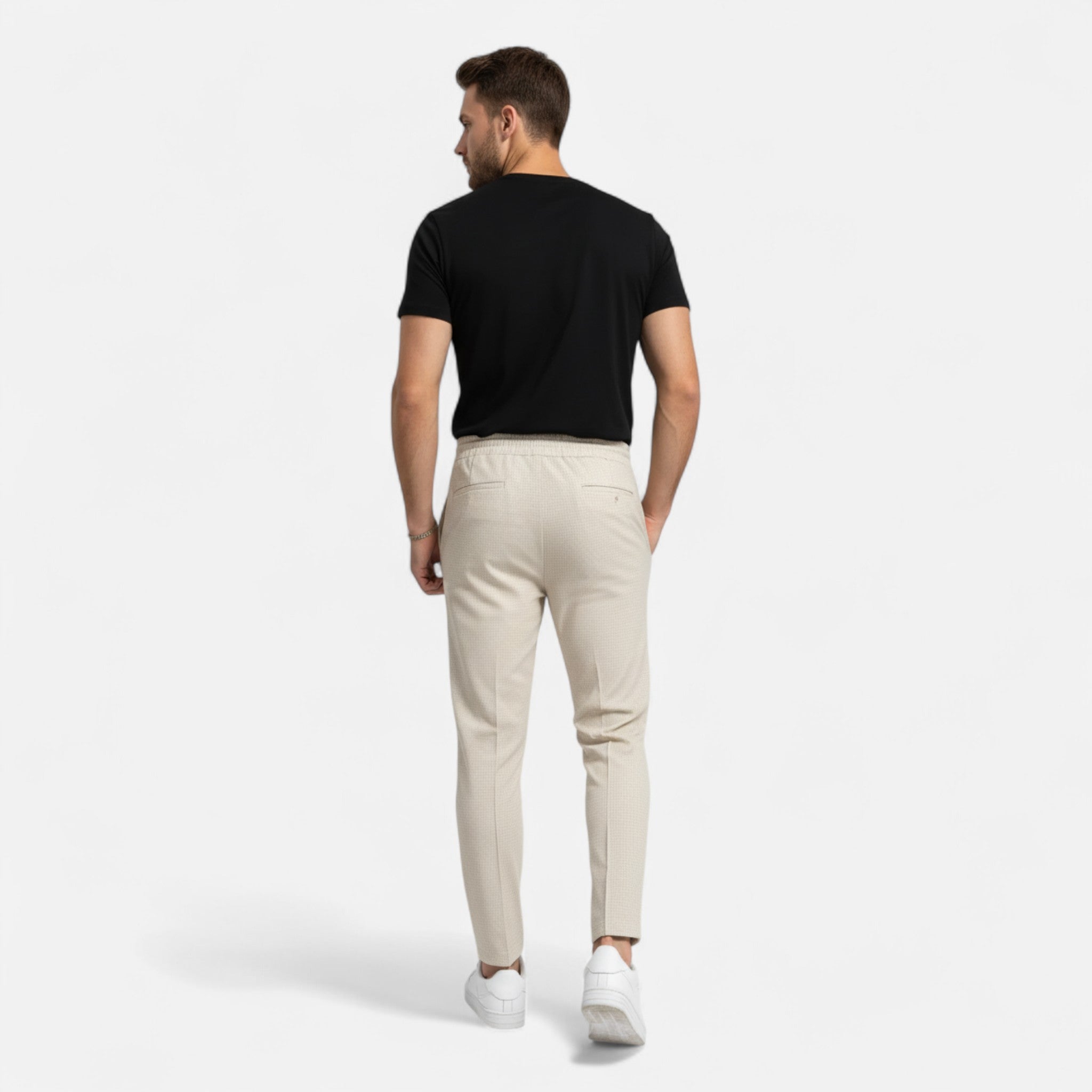 VELMAR | Herren Strickhose – Edles Waffelstrick-Design mit modernem Komfort