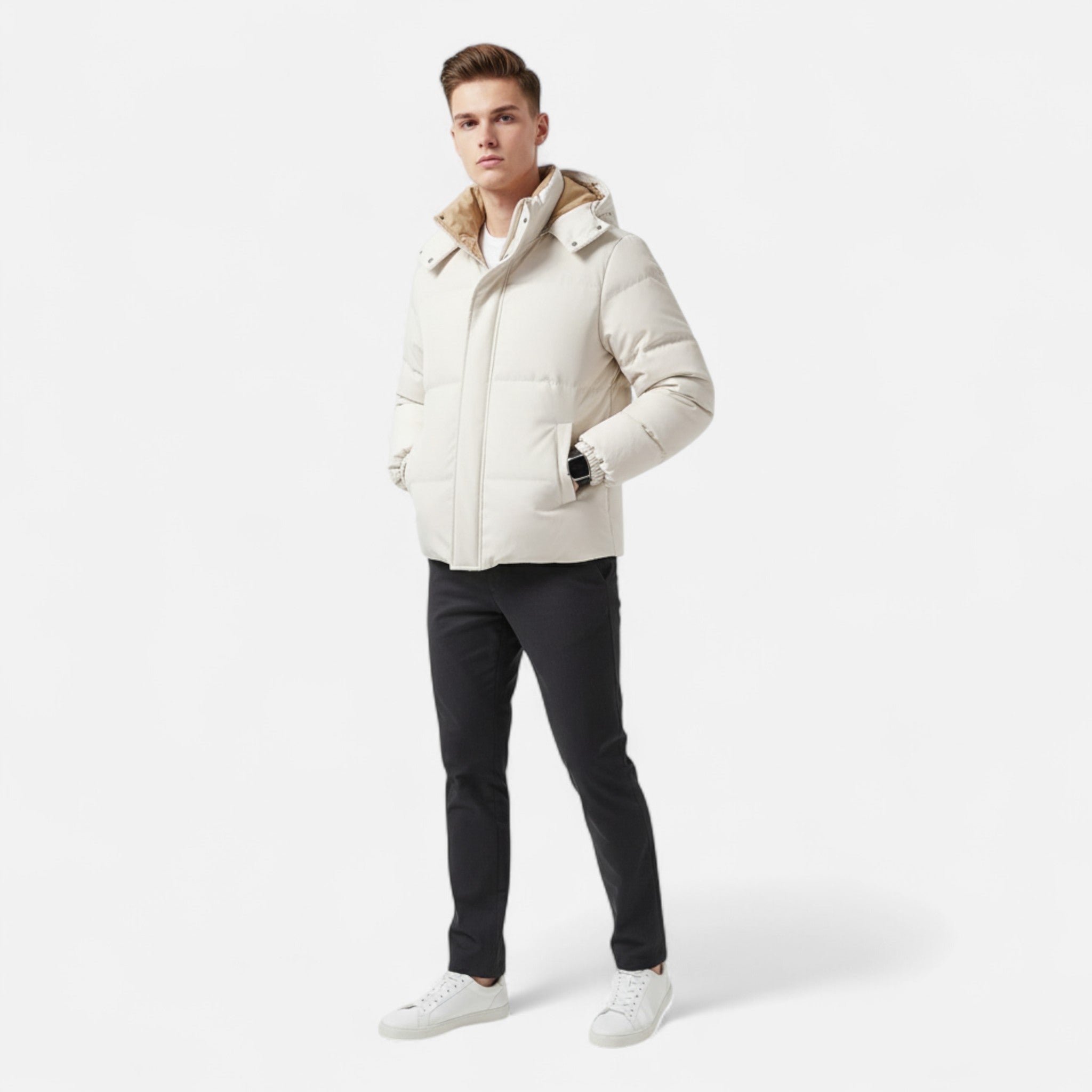 VELMAR | Herren Parka mit Kapuze – Klassische Winterjacke mit winddichter Eleganz