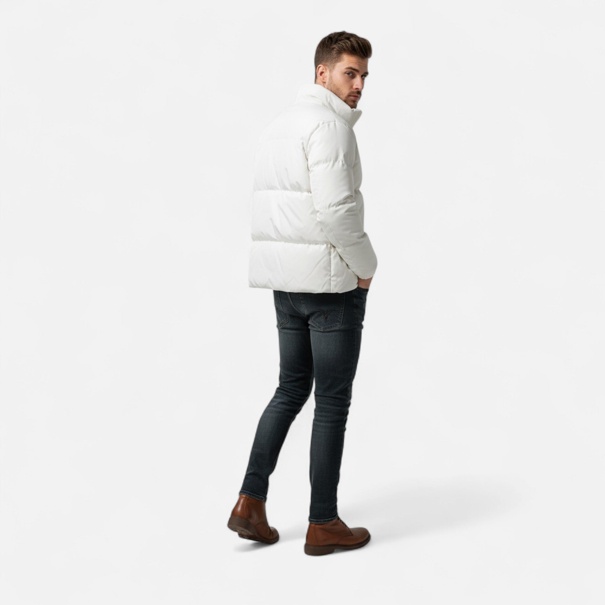 VELMAR | Herren Steppjacke – Moderne Pufferjacke mit eleganter Schlichtheit