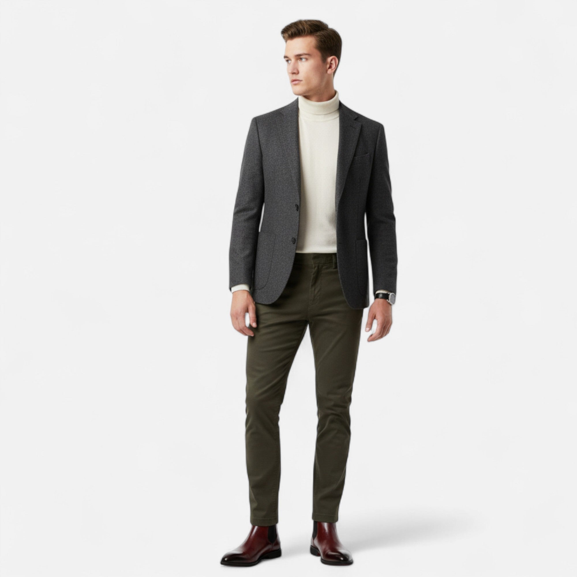 VELMAR | Chelsea Boots Herren Elegant für Business & Freizeit mit Komfortfutter