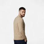 VELMAR | Herren Baumwoll-Strickpullover – Zeitloser Rundhalsausschnitt mit moderner Eleganz