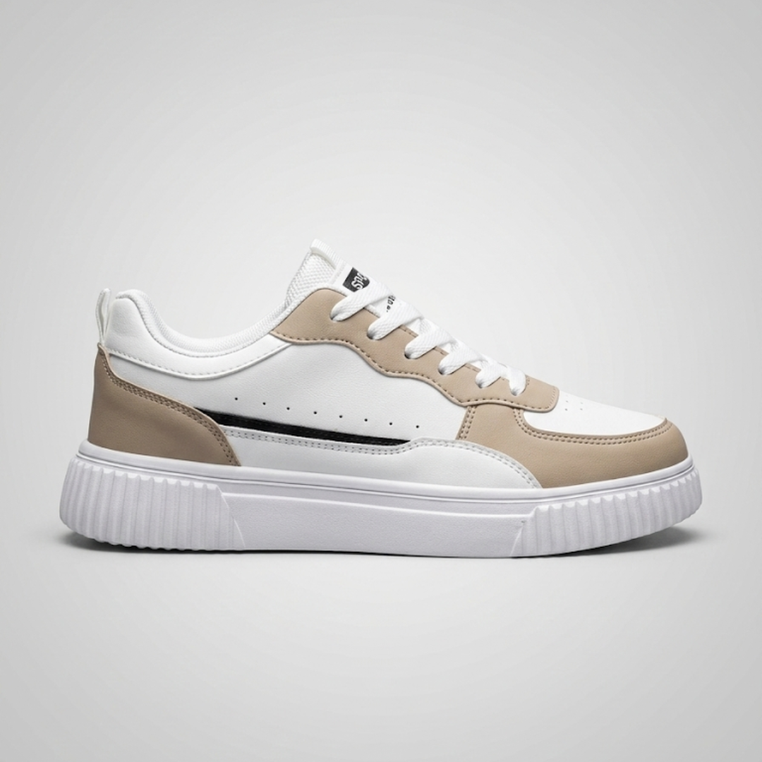 VELMAR | Herren Damen Leder Sneaker Leicht Komfort Klassischer Casual Stil
