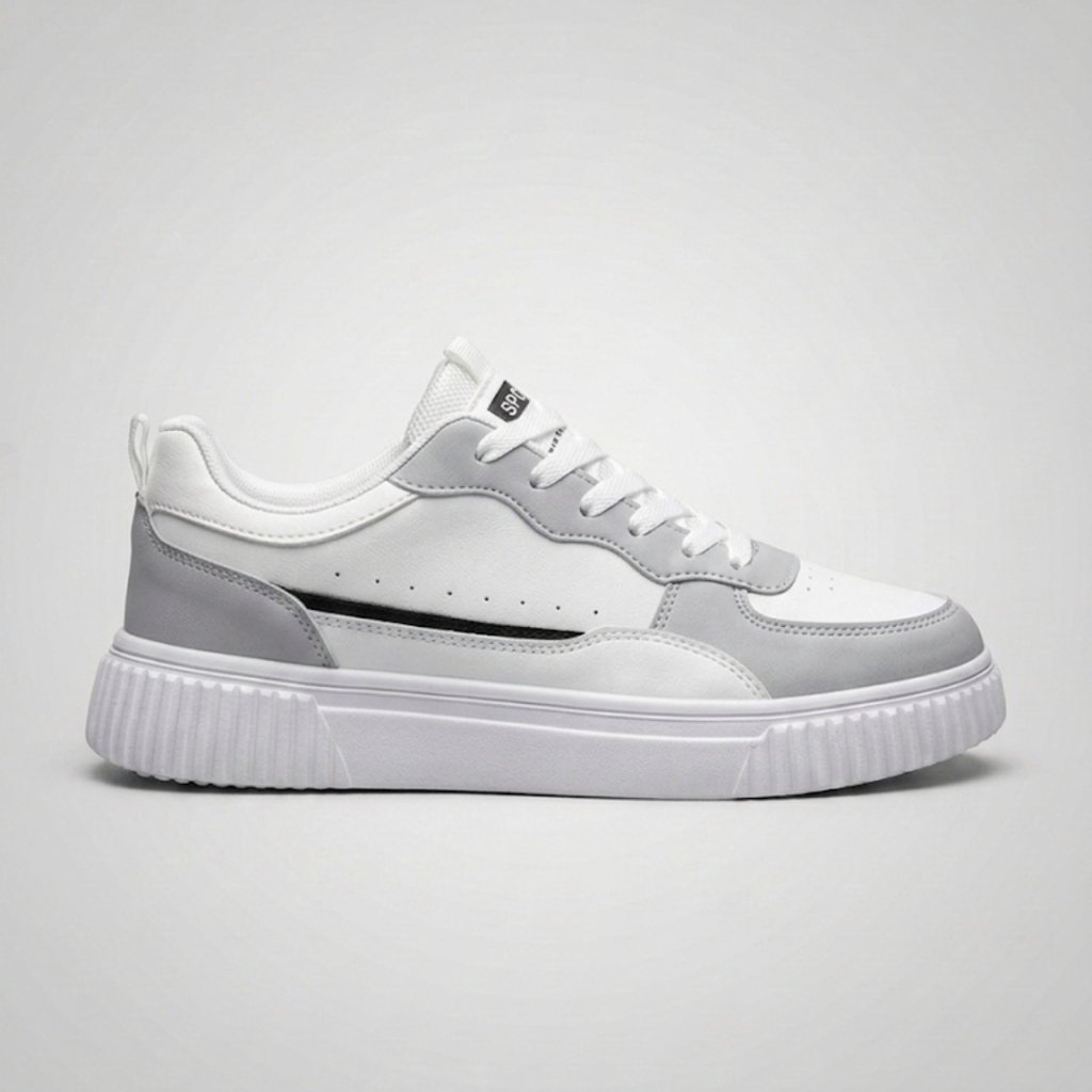 VELMAR | Herren Damen Leder Sneaker Leicht Komfort Klassischer Casual Stil