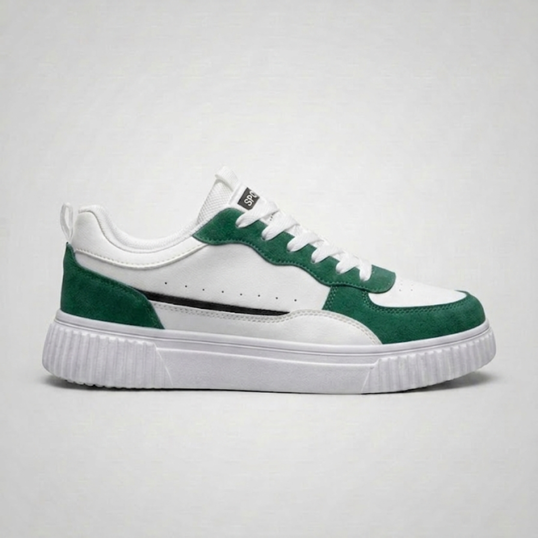 VELMAR | Herren Damen Leder Sneaker Leicht Komfort Klassischer Casual Stil