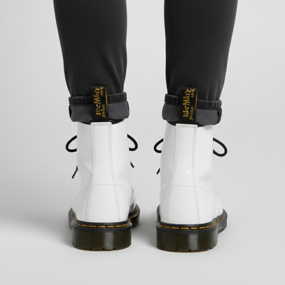 VELMAR | Damen Leder Combat Boots – Zeitlose Stärke mit moderner Eleganz