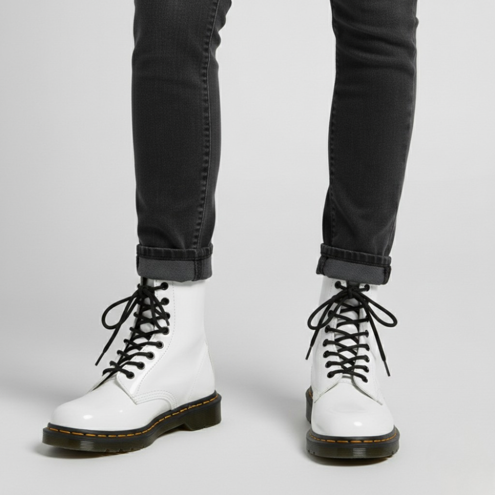 VELMAR | Damen Leder Combat Boots – Zeitlose Stärke mit moderner Eleganz