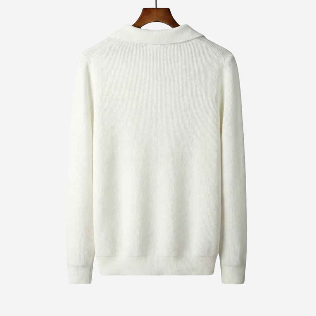 VELMAR | Herren Half Zip Pullover aus Merino Wolle