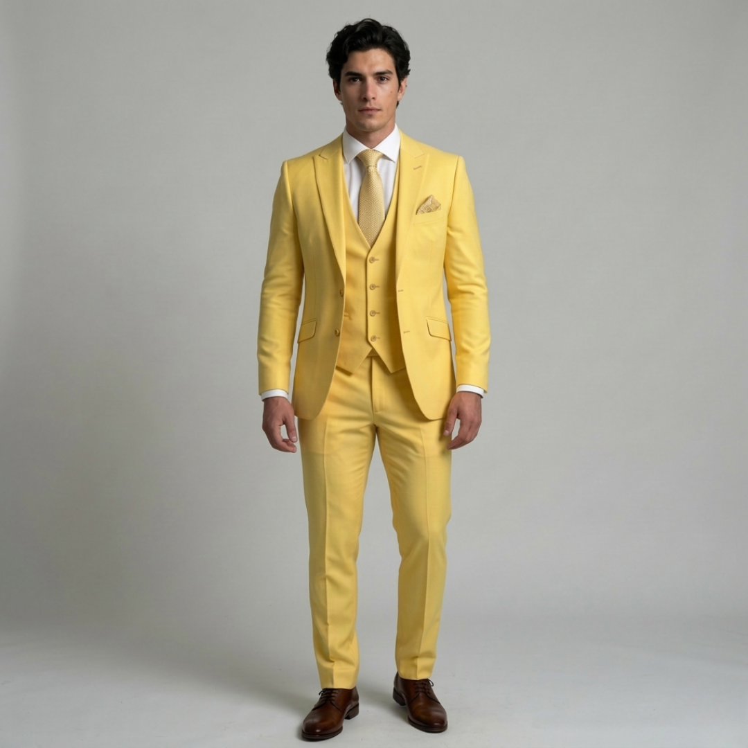 VELMAR | Herren Anzug – Dreiteiliger Slim-Fit Anzug für formelle Anlässe
