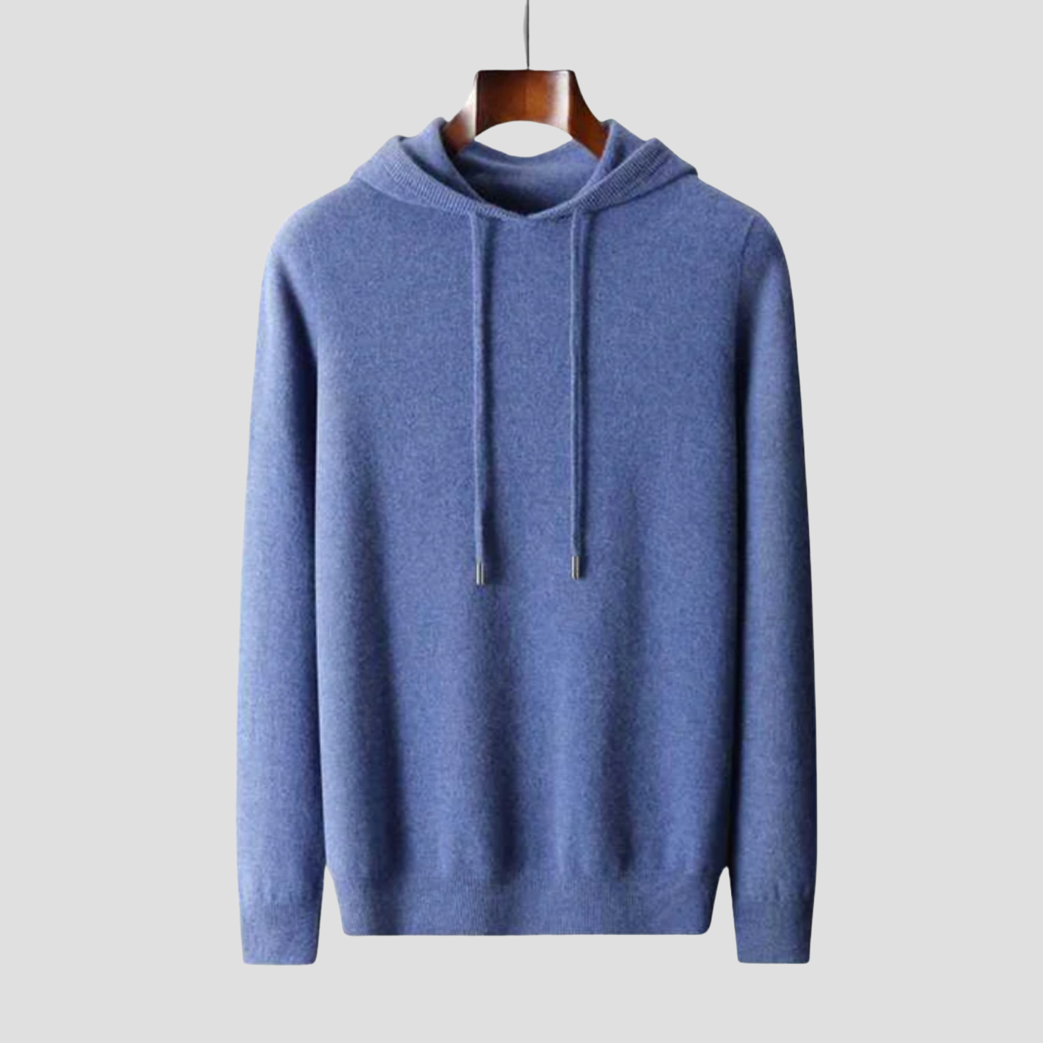VELMAR | Herren Kaschmir Hoodie – Luxuriöser Strickpullover mit moderner Leichtigkeit