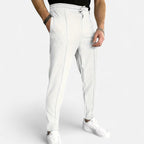 VELMAR | Herren Strickhose – Edles Waffelstrick-Design mit modernem Komfort