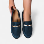 VELMAR | Damen Wildleder Loafer – Mühelose Eleganz mit modernem Akzent