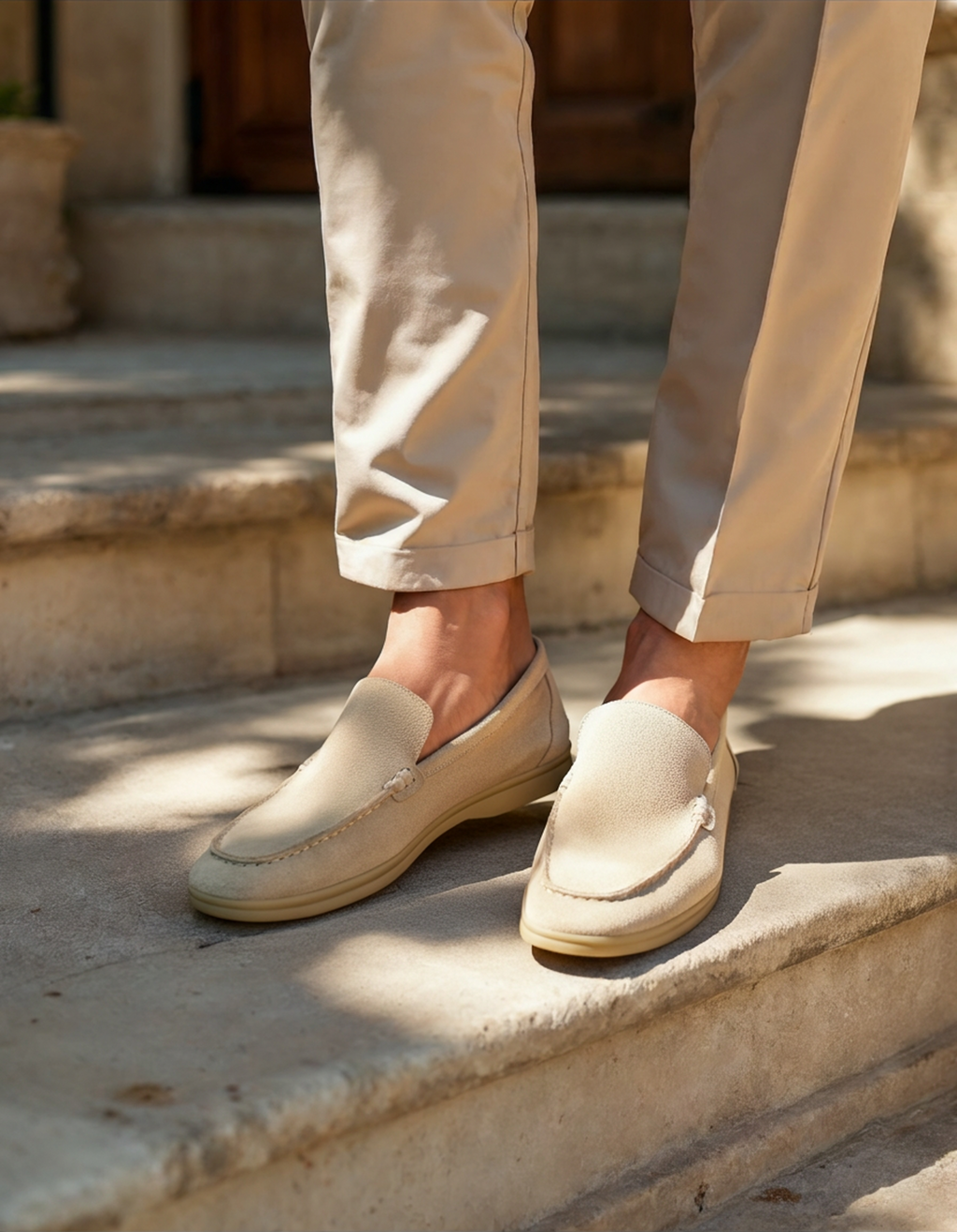 VELMAR | Herren Wildleder Loafer Klassische Passform Eleganter Alltag