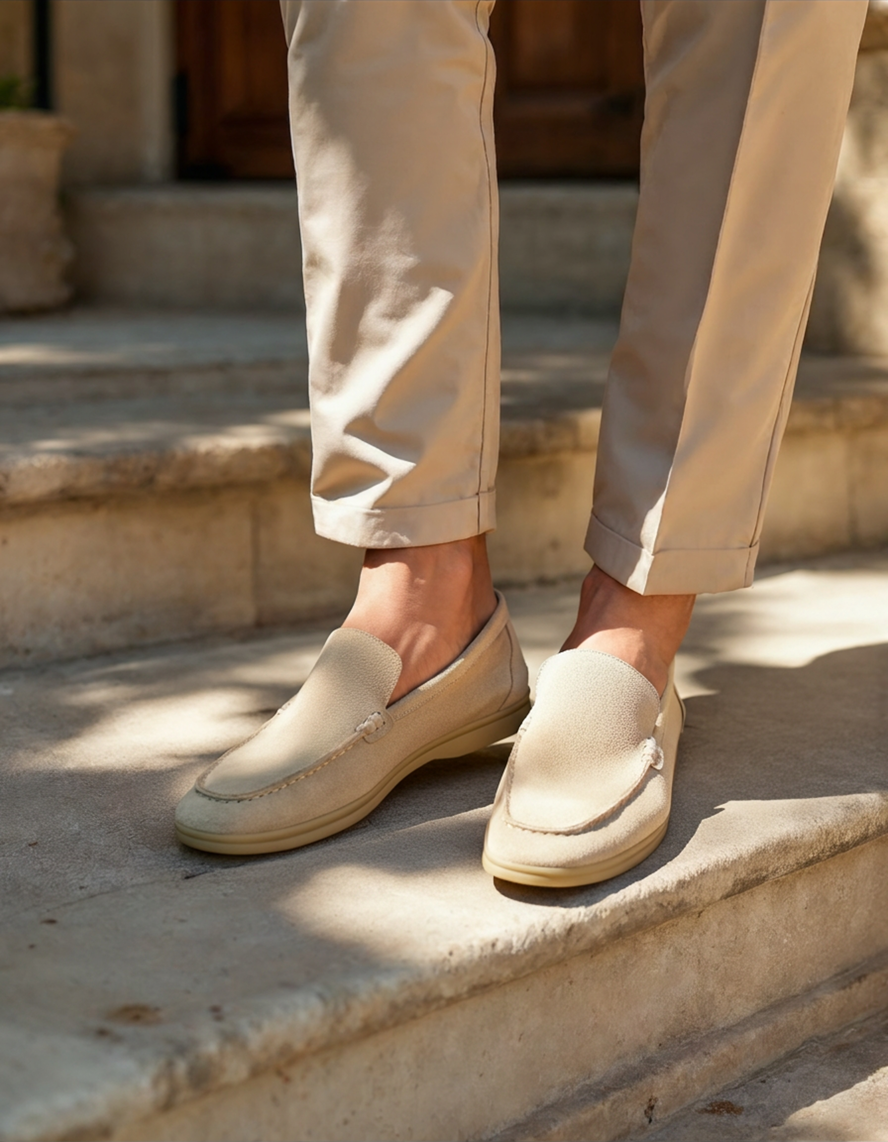VELMAR | Herren Wildleder Loafer Klassische Passform Eleganter Alltag